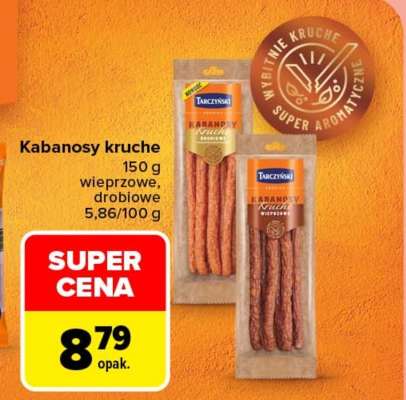 Kabanosy kruche