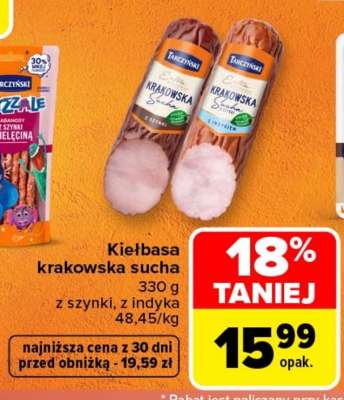 Kiełbasa krakowska sucha