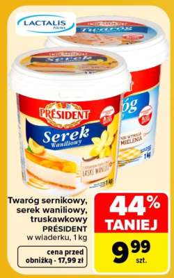 Serek waniliowy Président*