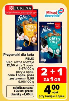 Przysmaki dla kota FELIX
