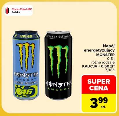 Napój energetyzujący Monster