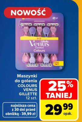 Maszynki do golenia COLOURS VENUS GILLETTE
