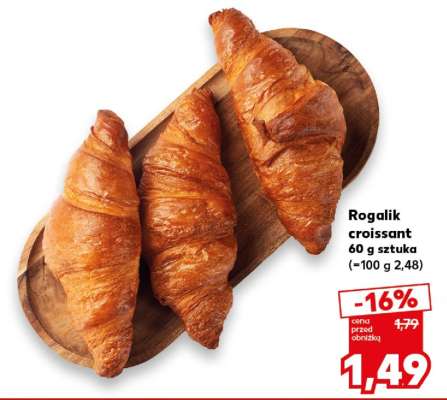 Rogalik croissant 60 g sztuka