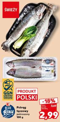 Pstrąg tęczowy patroszony 100 g