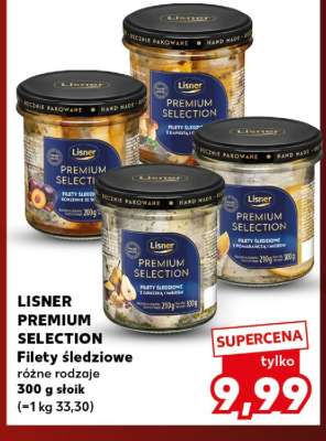 LISNER PREMIUM SELECTION Filety śledziowe