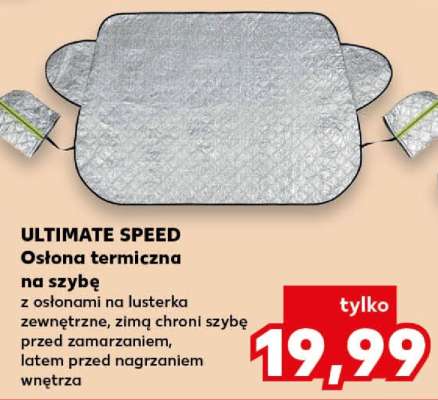 ULTIMATE SPEED Osłona termiczna na szybę