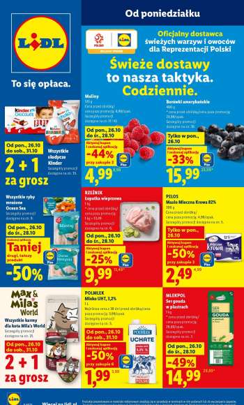 Gazetka Lidl - 26.10.2026 - 31.10.2026.