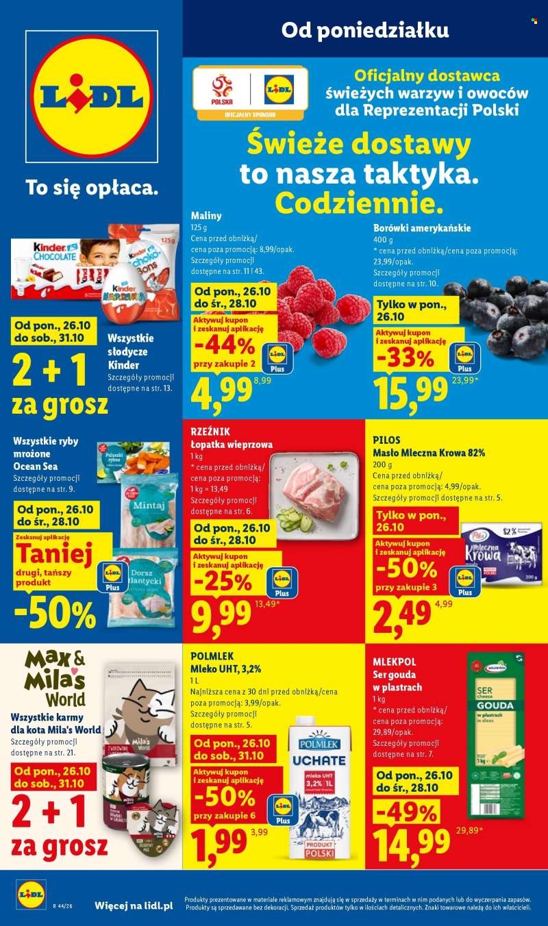 Gazetka Lidl - 26.10.2026 - 31.10.2026.