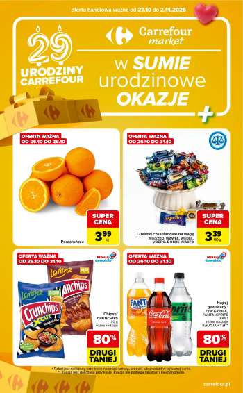 Gazetka Carrefour Market - 27.10.2026 - 2.11.2026.