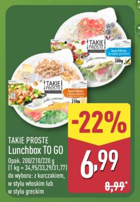 TAKIE PROSTE Lunchbox TO GO
