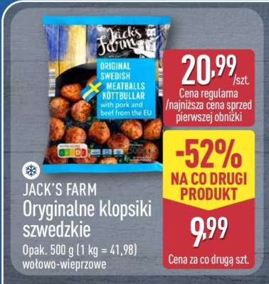 JACK'S FARM Oryginalne klopsiki szwedzkie