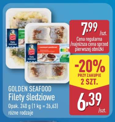 GOLDEN SEAFOOD Filety śledziowe