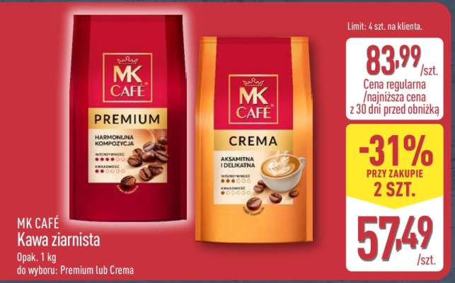 MK CAFÉ Kawa ziarnista
