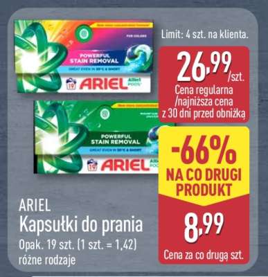 Ariel kapsułki do prania