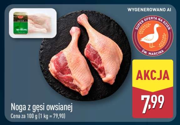 Noga z gęsi owsianej