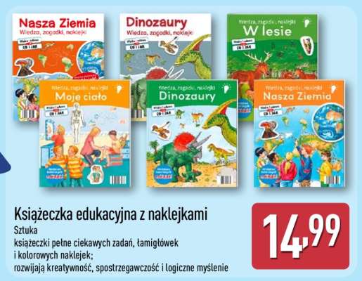 Książeczka edukacyjna z naklejkami