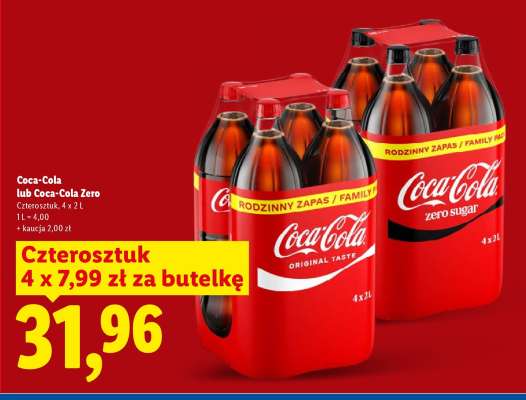 Coca-Cola lub Coca-Cola Zero