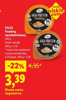 PILOS Pudding wysokobiałkowy