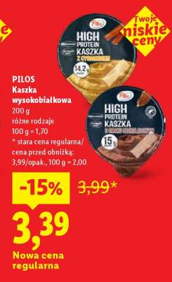 PILOS Kaszka wysokobiałkowa