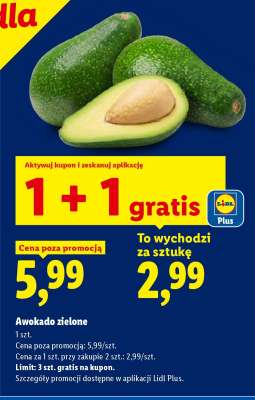Awokado zielone
