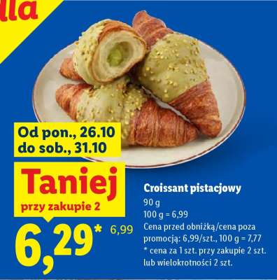 Croissant pistacjowy