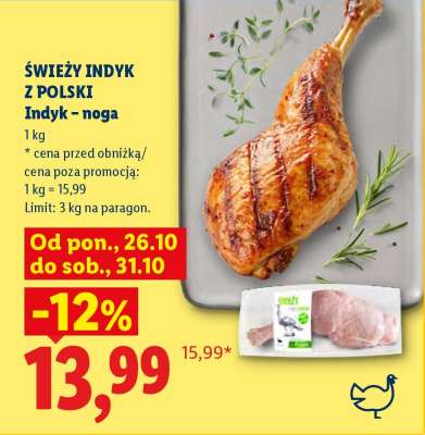ŚWIEŻY INDYK Z POLSKI