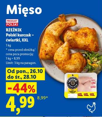 RZEŹNIK Polski kurczak – ćwiartki, XXL