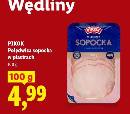 PIKOK Polędwica sopocka w plastrach