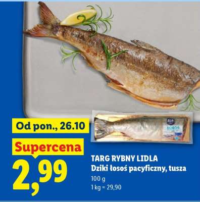 Dziki łosoś pacyficzny, tusza