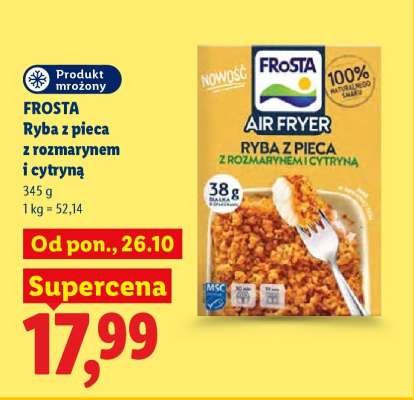 FROSTA Ryba z pieca z rozmarynem i cytryną