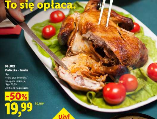 DELUXE Perliczka – tuszka