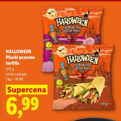 HALLOWEEN Placki pszenne tortilla