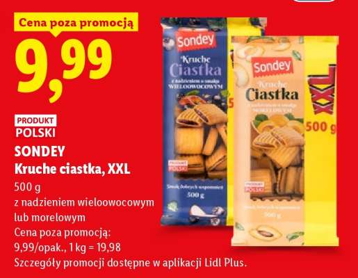 Sondey Kruche ciastka, XXL