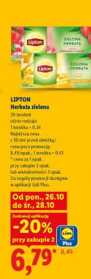LIPTON Herbata zielona