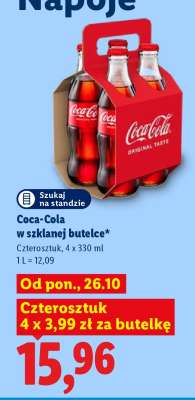 Coca-Cola w szklanej butelce