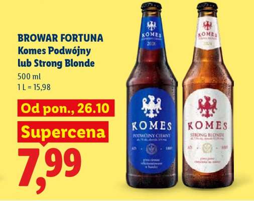 BROWAR FORTUNA Komes Podwójny lub Strong Blonde
