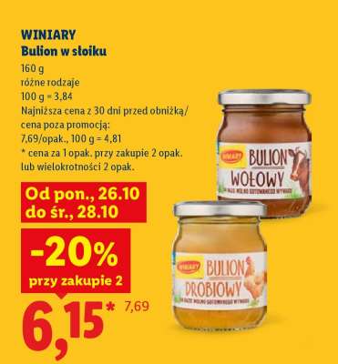 WINIARY Bulion w słoiku