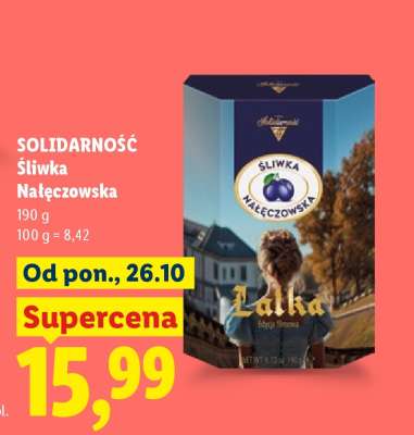SOLIDARNOŚĆ Śliwka Nałęczowska