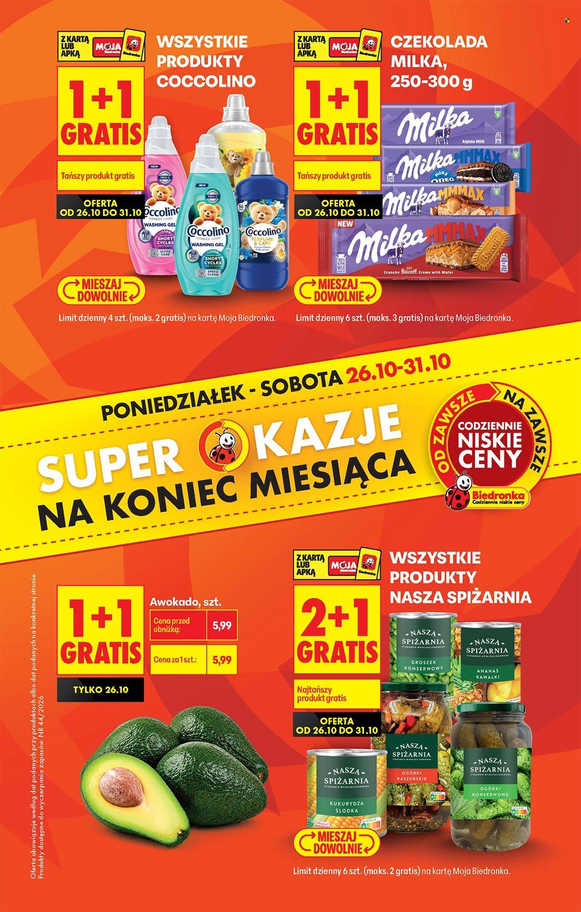 Gazetka Biedronka - 26.10.2026 - 31.10.2026. Strona 1