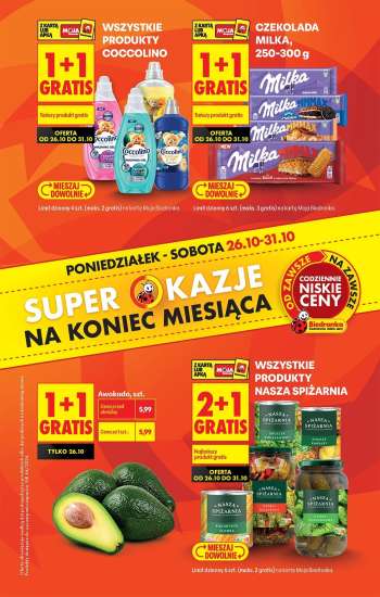 Gazetka Biedronka - 26.10.2026 - 31.10.2026.