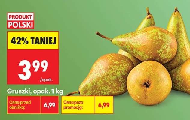 Gruszki, opak. 1 kg
