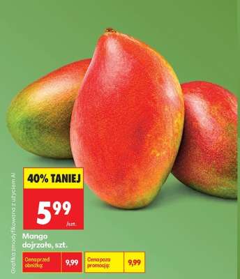 Mango dojrzałe, szt.