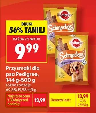 Przysmaki dla psa Pedigree 144 g 500 g
