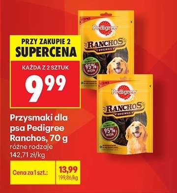 Przysmaki dla psa Pedigree Ranchos, 70 g