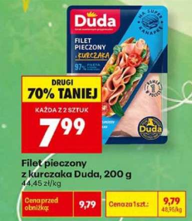 Filet pieczony z kurczaka Duda 200 g
