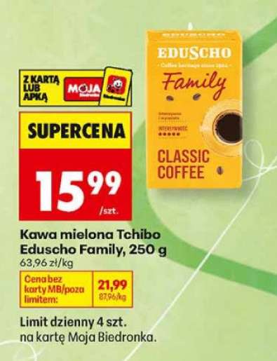 Kawa mielona Tchibo Eduscho Family 250 g
