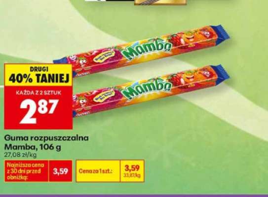 Guma rozpuszczalna Mamba, 106 g