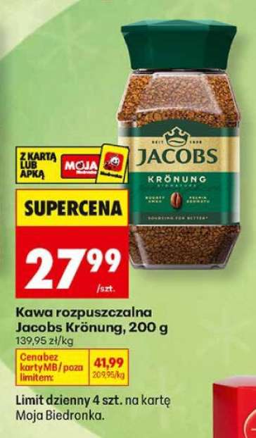 Kawa rozpuszczalna Jacobs Krönung, 200 g