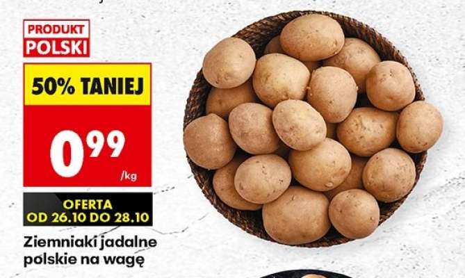 Ziemniaki jadalne polskie na wagę