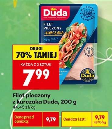 Filet pieczony z kurczaka Duda 200 g